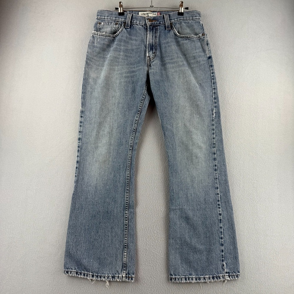 Levis Jeans Mens 33x32 (fits 33x30) 527 Low Rise Bootcut Y2K 2000s